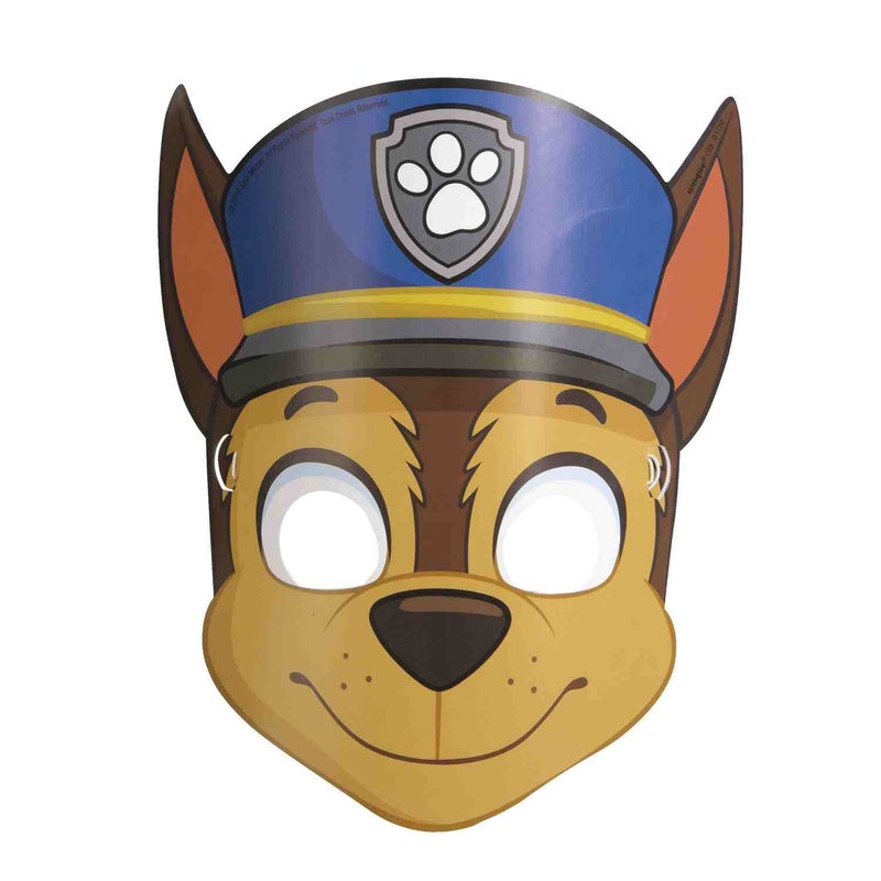 Unique Assorted Paw Patrol Party Paper Masks (Pack Of 8) - Durable & Fun Party Favors & Gifts For Kids, Great For Themed Parties & Events - One Size Fits Most - Image 3