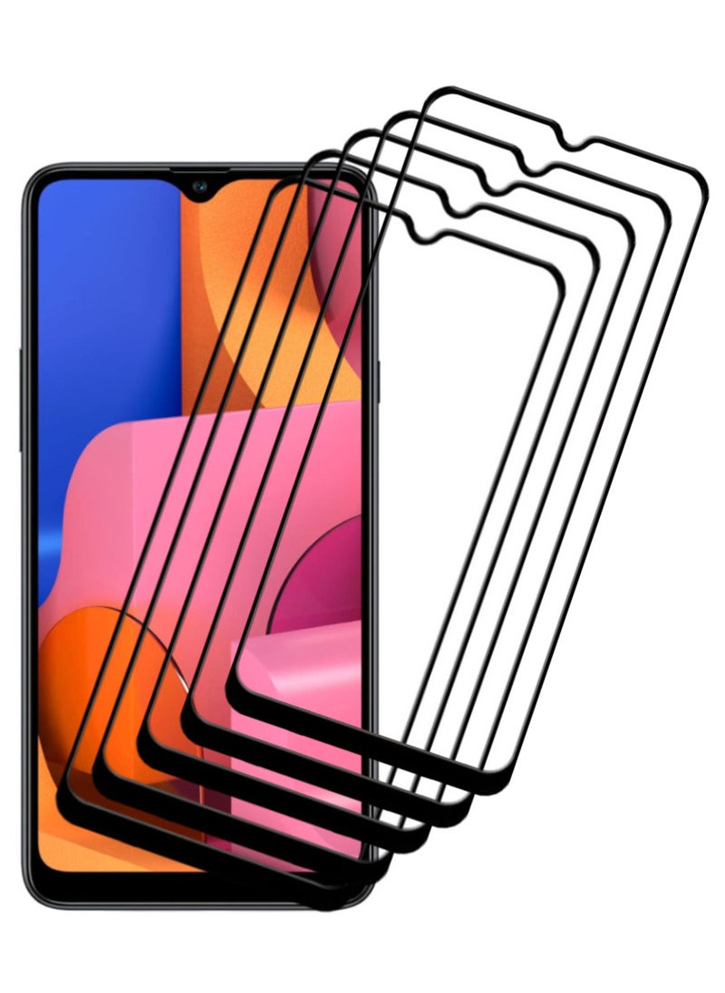 ACLIX 5 Pieces Antistatic ESD Dustproof Premium Quality High Definition Tempered Glass Screen Protector Designed For Samsung Galaxy A20s - Image 1