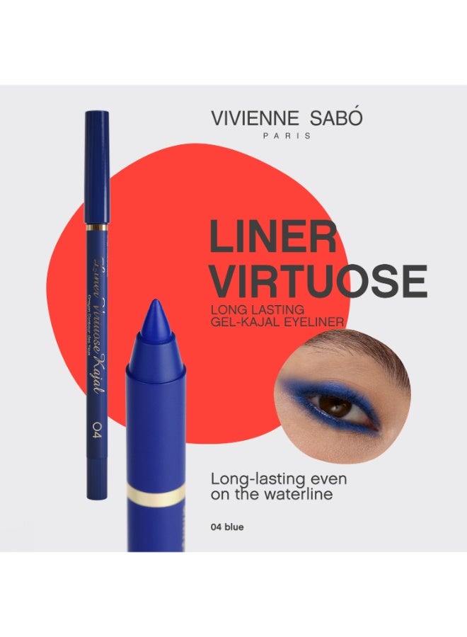 Vivienne Sabo Long Lasting Gel-Kajal Eyeliner Crayon Khol shade 04 - Image 1