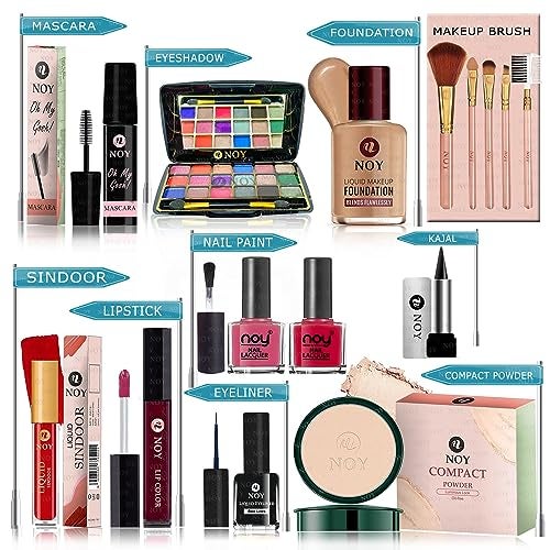NOY Makeup Kit Combo Oasis- Refreshing Pairing For Beauty Revival (Kit-15 Pcs) #YN259 - Image 1