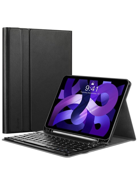 New 10.9 iPad Case For iPad Air 4th gen 2020 And ipad Pro 11 inch 2018 iPad 10.9 Inch Keyboard With Case 2020 Cover For iPad Air 4 with Detachable Wireless Bluetooth Keyboard Auto Wake Sleep