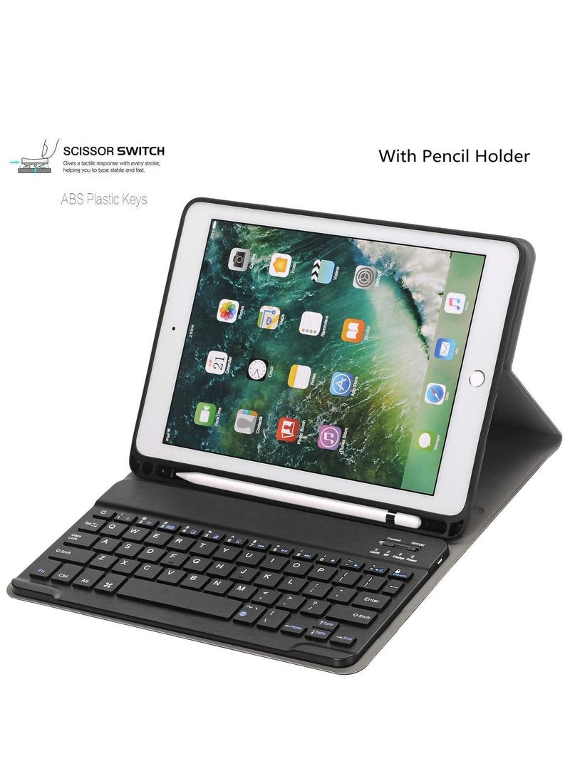Generic - New 10.9 iPad Case For iPad Air 4th gen 2020 And ipad Pro 11 inch 2018 iPad 10.9 Inch Keyboard With Case 2020 Cover For iPad Air 4 with Detachable Wireless Bluetooth Keyboard Auto Wake Sleep - Image 1