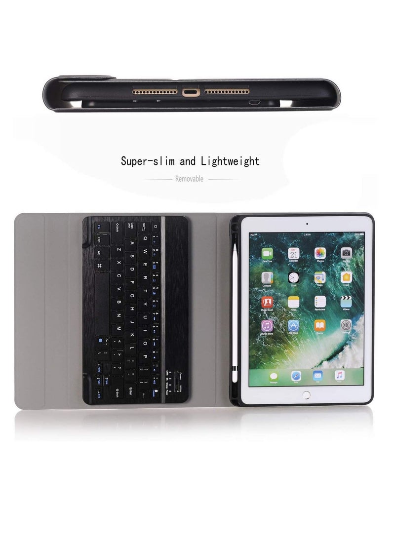 Generic - New 10.9 iPad Case For iPad Air 4th gen 2020 And ipad Pro 11 inch 2018 iPad 10.9 Inch Keyboard With Case 2020 Cover For iPad Air 4 with Detachable Wireless Bluetooth Keyboard Auto Wake Sleep - Image 1