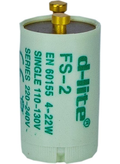D-Lite 4X22W 130V Single 230V Double Fs2 Starter  - Image 1