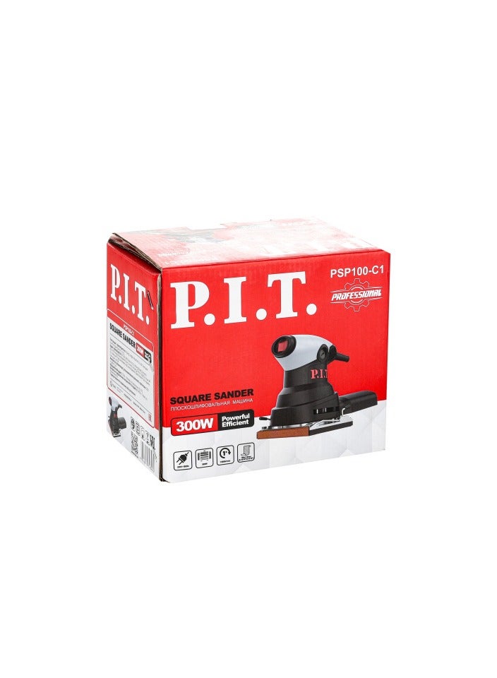 .P.I.T. ماكينة صنفرة مربعة كهرباء (100 * 100) مم (300) وات (PROF) /PSP100-C1  - Image 2