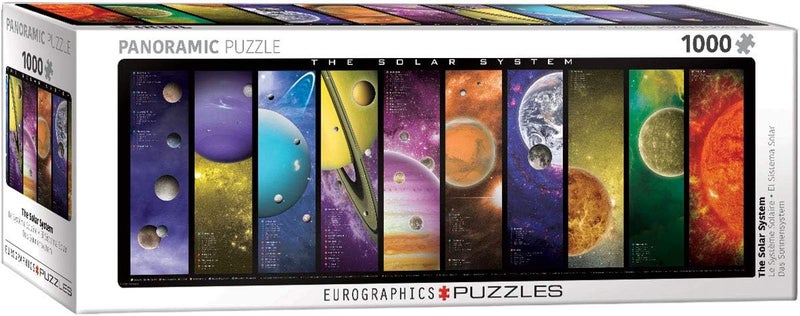 EuroGraphics The Solar System Panoramic 1000Piece Puzzle - Image 1