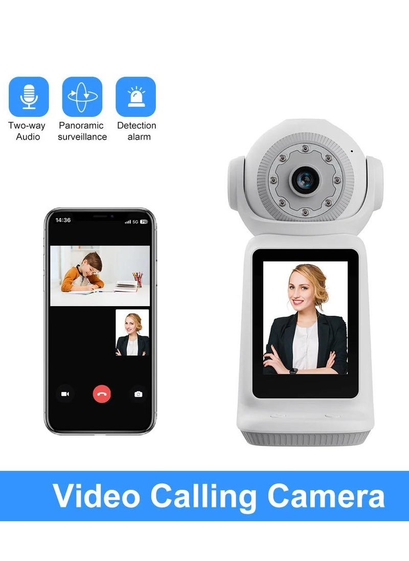 Generic - 360° WiFi Smart Security Camera with Two-Way Video Call – Full HD Night Vision, Motion Tracking, V380 Pro App Control, Paid Cloud Storage, Infrared & Dual-Core LED Lights, Wireless Pan-Tilt Indoor Camera - Image 1