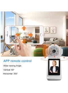 Generic 360° WiFi Smart Security Camera with Two-Way Video Call – Full HD Night Vision, Motion Tracking, V380 Pro App Control, Paid Cloud Storage, Infrared & Dual-Core LED Lights, Wireless Pan-Tilt Indoor Camera  - Image 3