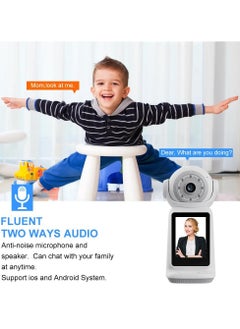 Generic 360° WiFi Smart Security Camera with Two-Way Video Call – Full HD Night Vision, Motion Tracking, V380 Pro App Control, Paid Cloud Storage, Infrared & Dual-Core LED Lights, Wireless Pan-Tilt Indoor Camera  - Image 5
