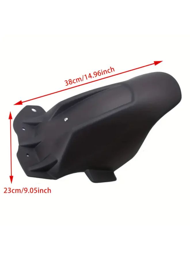 Black Waterproof Rear Splash Guard for BMW F850GS F750GS F900GS Motorcycle - Image 2