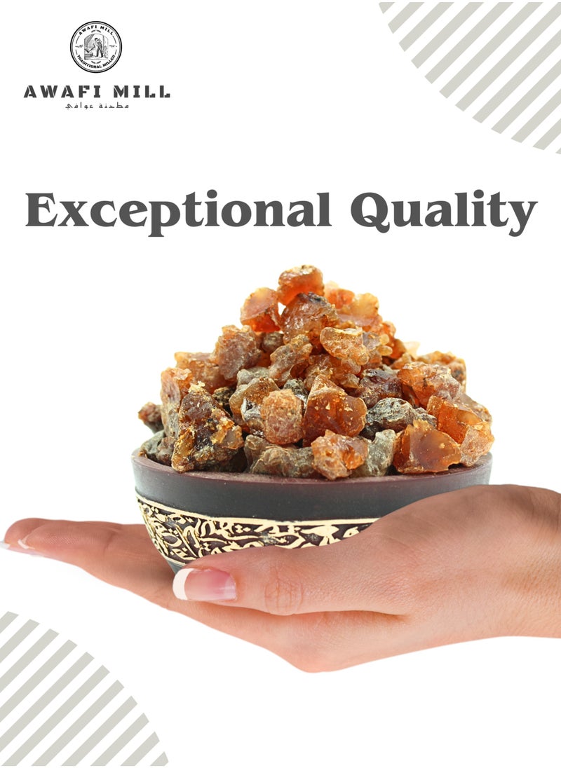 Awafi Mill - Awafi Mill Myrrh Resin Incense | Pure Aromatic Resin for Calming and Atmosphere Enrichment - Image 1