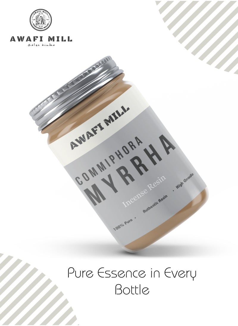 Awafi Mill - Awafi Mill Myrrh Resin Incense | Pure Aromatic Resin for Calming and Atmosphere Enrichment - Image 1