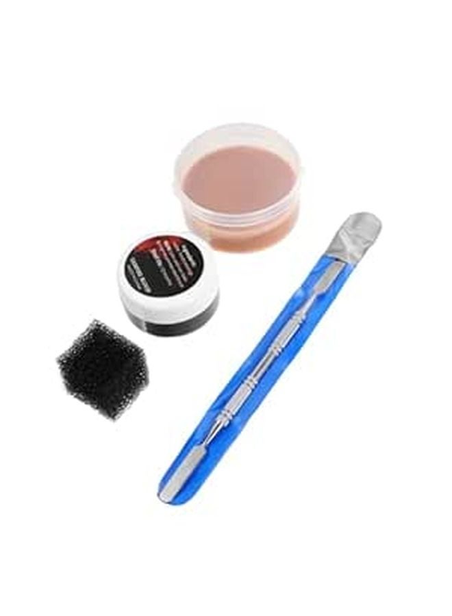 Special Effects Wax Kit 4 Pieces Halloween Fake Scars Makeup Set For Face Painting - Image 1