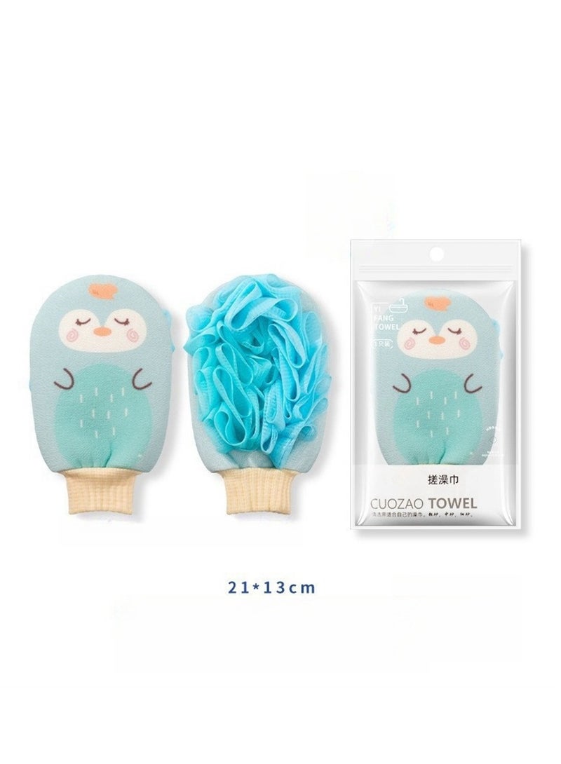 2-Piece Set Of Painless Bath Flowers, Children's Bath Towels, Women's Scrub Towels, Cartoon Cute Scrub Towels（Separately packaged ）  - Image 3