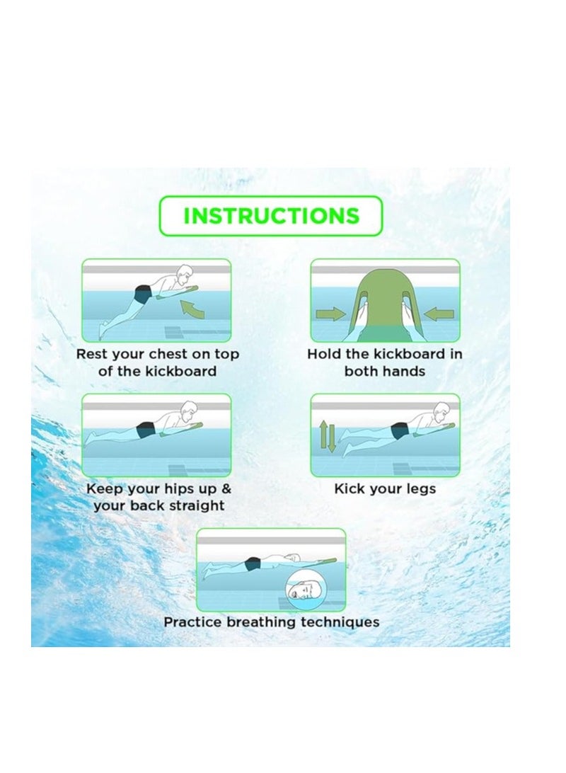 ENDLESS  Swimming Kickboard With Comfortable Design | Material : EVA |  For Beginners Swimming Training Floaters | For Kids and Adults Floating Pads - Image 5