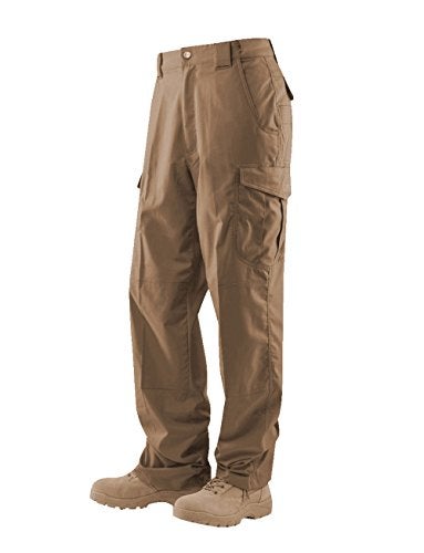 Tru-Spec Men's 24-7 Series Ascent Pants Polyester Cotton Blend Micor Rip-Stop Fabric with Mechanical Stretch, Coyote - 42W x 32L - Image 2