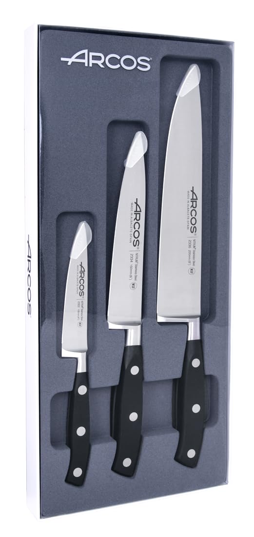 Arcos Riviera Series Kitchen Knife Set Starter Kit - Image 1
