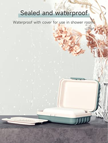 Doter Travel Soap Dish with Lid - Draining Soap Bar Holder- Portable Soap Case for Traveling, Camping, Outdoor, Gym, Bathroom,Travel Essentials - Image 4