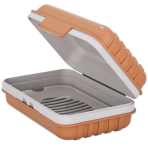 Doter Travel Soap Dish with Lid - Draining Soap Bar Holder- Portable Soap Case for Traveling, Camping, Outdoor, Gym, Bathroom,Travel Essentials - Image 1