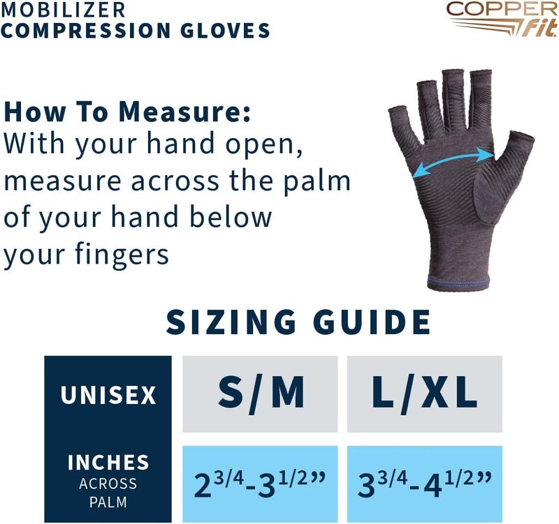 Mobilizer Hand Compression Gloves for Arthritis and Joint Relief - Image 2