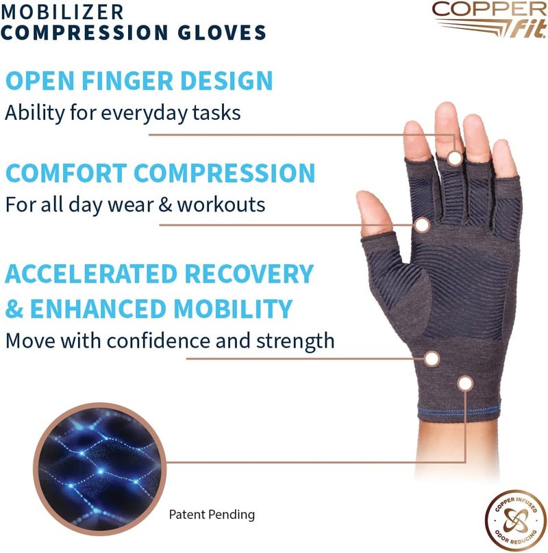 Mobilizer Hand Compression Gloves for Arthritis and Joint Relief - Image 4