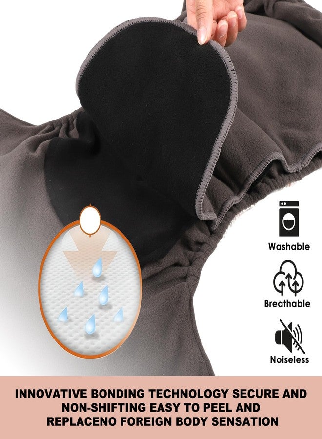 ZINGTERRA Adjustable Adult Cloth Diaper Covers with Absorbent Liner,Reusable Incontinence Pads,Waterproof Pants,Universal Pad for Women Men for Urinary Leakage,Washable Diaper Underwear（for 99–188 lbs - Image 3