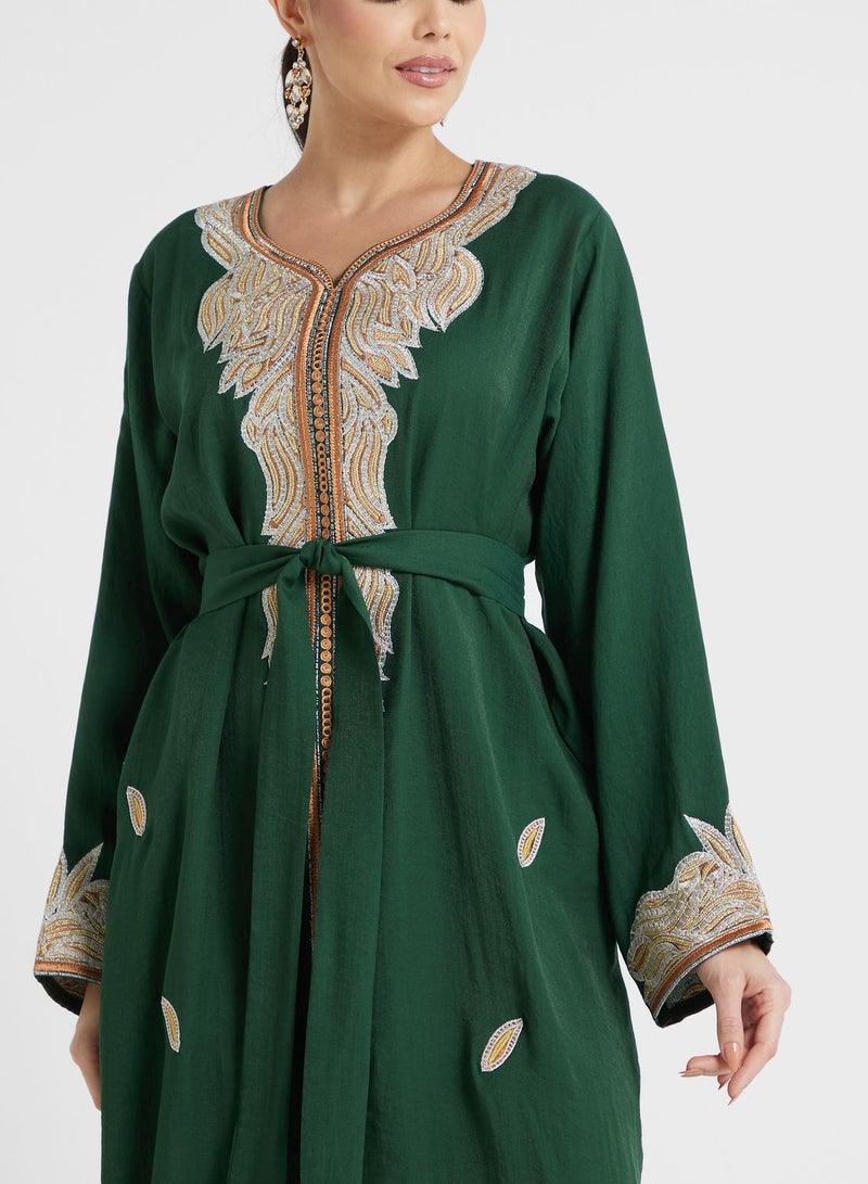 هيا كلوزيت فستان مزين بالدانتيل بنقشة زهور - Image 3