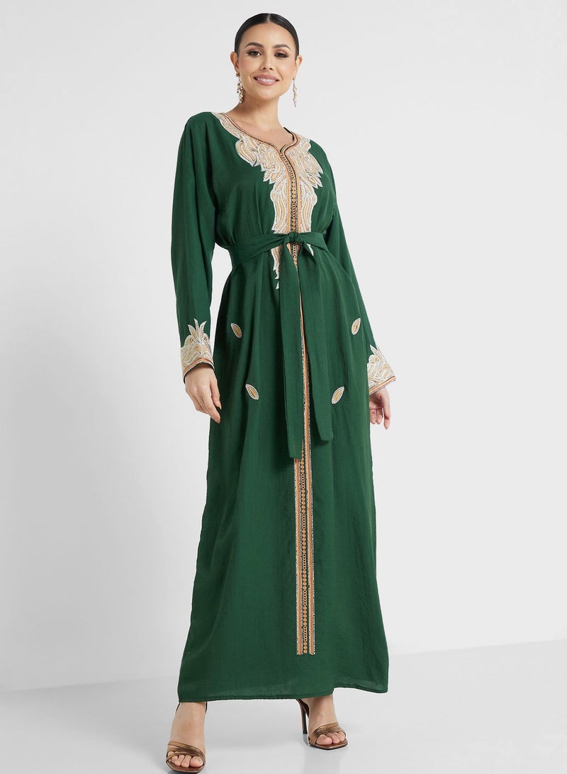 هيا كلوزيت فستان مزين بالدانتيل بنقشة زهور - Image 4