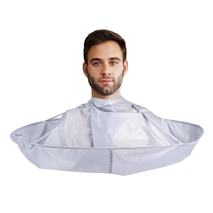 Arkit Arkit Hair Cutting Cloak Beard Shaving Umbrella Waterproof Cape Barber Home Salon Haircut Hairdresser Apron Cloth for Adult Women Men Kids - Image 2