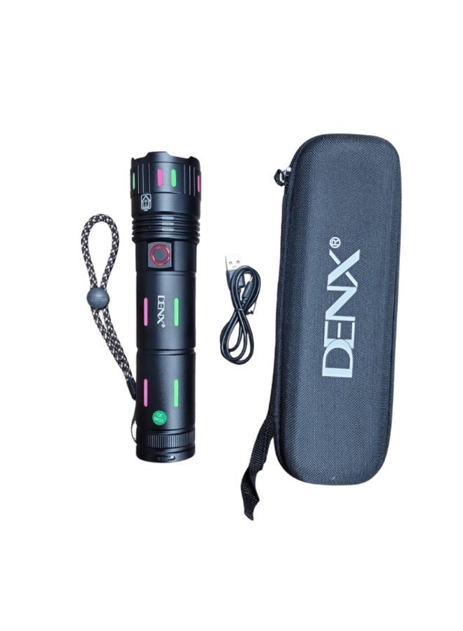 دينكس مصباح يدوي من خليط معدني من الالومنيوم قابل للشحن DX2341 من دينكس - Image 2