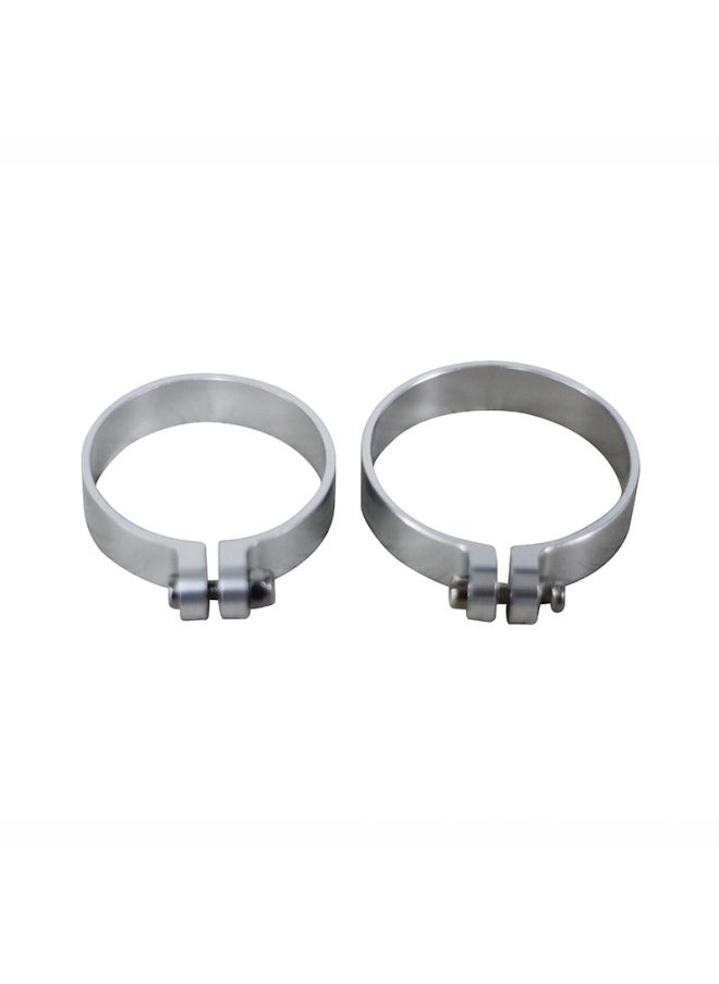 Generic - Price Production And Sales Of Ship Model Accessories Exhaust Pipe Fixing Ring 45MM 50MM-Color:Bright Silver-Specifications:45MM 50MM - Image 1