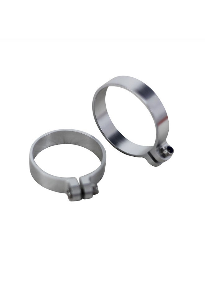 Generic - Price Production And Sales Of Ship Model Accessories Exhaust Pipe Fixing Ring 45MM 50MM-Color:Bright Silver-Specifications:45MM 50MM - Image 1