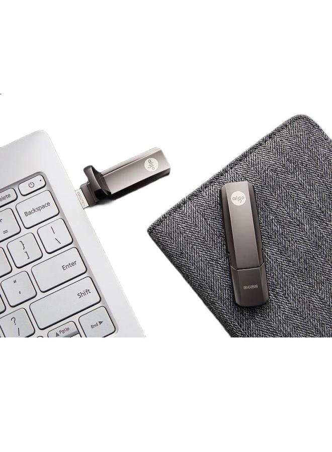 aigo Aigo 256Gb Usb3.2 Ultra-Fast Solid State Flash Drive U391 Metal Usb Drive, Read Speed 420Mb/S, High-Speed Portable Solid State Hard Drive - Image 2