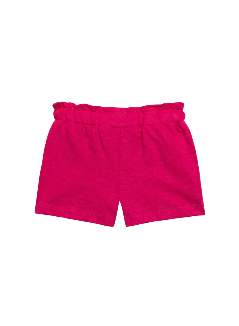 MINOTI Baby Girls T-Shirt and Shorts Set with Letter Print