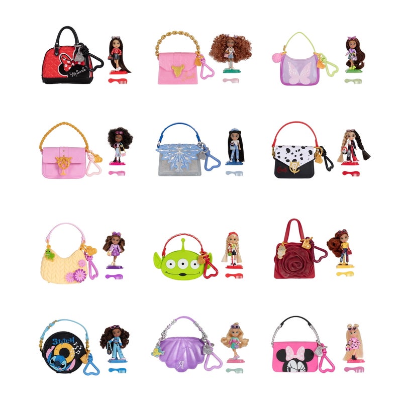 Jakks Tote ILY Teenies Disney Inspired Collectible Mini Doll & Purse (Assorted) - Image 2