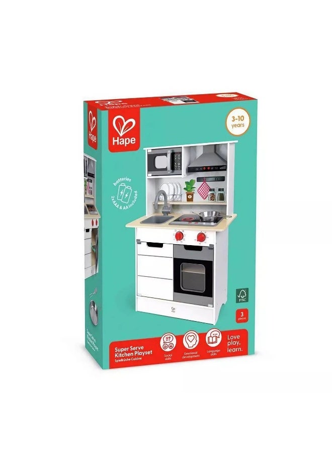 Hape مجموعة ألعاب المطبخ هابي سوبر سيرف (3 قطع) - Image 1