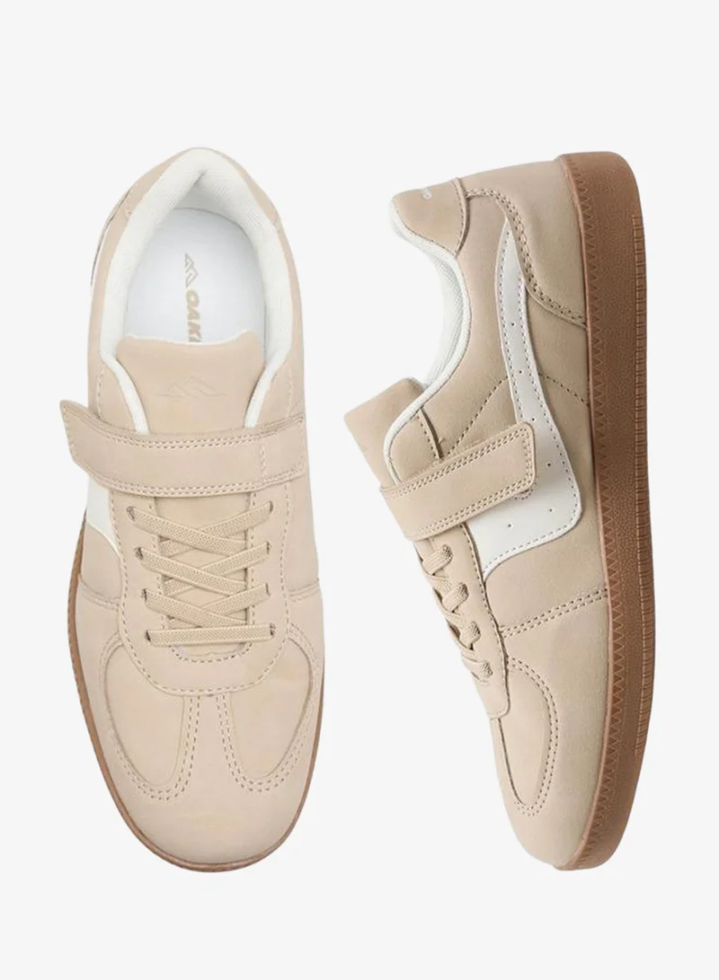 Oaklan by Shoexpress BEIGE Girls Hook & Loop Sports Shoes for Women | Best Price UAE