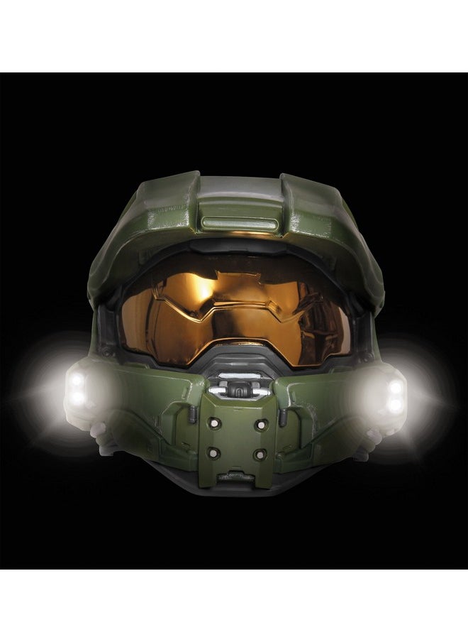 Disguise Halo Master Chief Lightup Boys' Helmet , Green  - Image 3