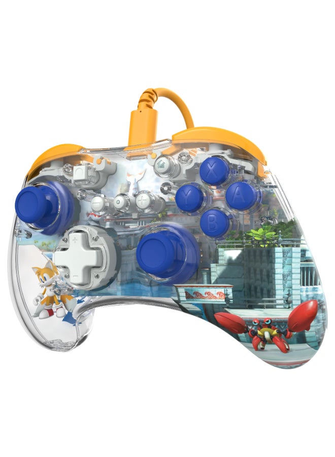 pdp Nintendo Switch Tails Seaside Hill Zone Realmz Wired Controller - Image 4