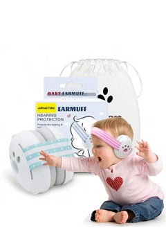 ARNOTEC Baby EarMuffs Baby Ear Protection for Babies and Toddlers up to 36 Months Comfortable Baby Headphones Prevent Hearing Damage Improve Sleep  - Image 1