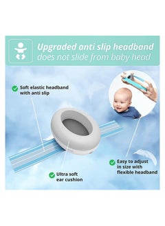 ARNOTEC Baby EarMuffs Baby Ear Protection for Babies and Toddlers up to 36 Months Comfortable Baby Headphones Prevent Hearing Damage Improve Sleep  - Image 4