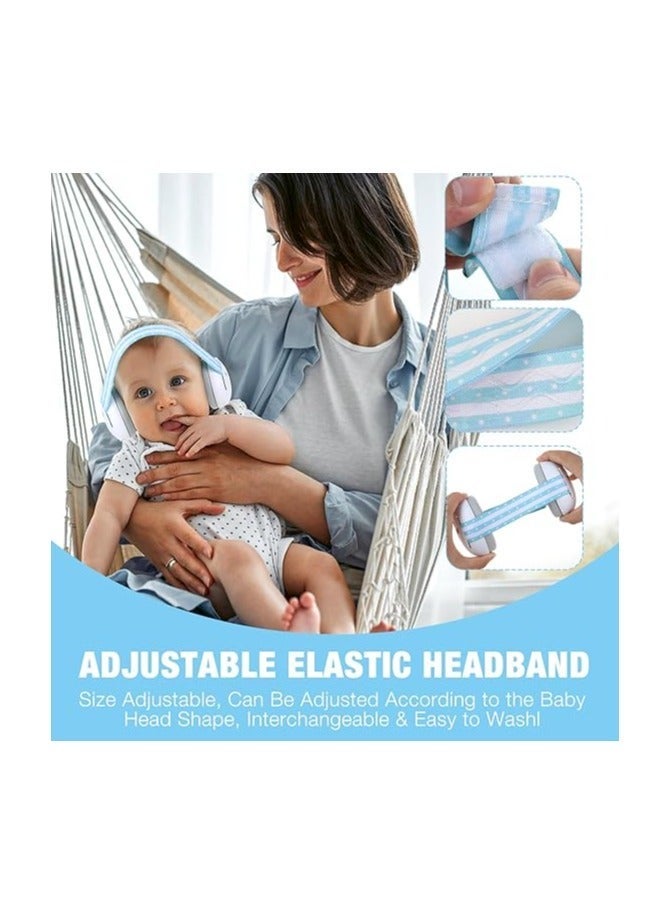 ARNOTEC Baby EarMuffs Baby Ear Protection for Babies and Toddlers up to 36 Months Comfortable Baby Headphones Prevent Hearing Damage Improve Sleep - Image 5