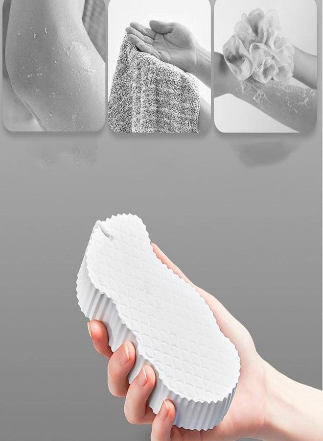 TRILY Baby Body Shower Sponge,Dead Skin Remover Sponge,Bath Sponge,Soft Exfoliating Bath Sponge Painless Scrub,Reusable Dead Skin Remover For Body Scrubber Adults,Children,Women(Pack of 1) (DIAMOND DESING) - Image 5