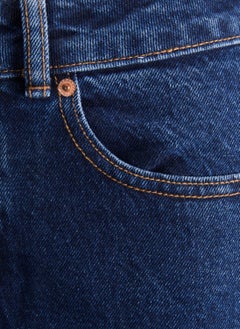 JJXX Jxtokyo Wide Hw Cre6001 Noos Straight Dark Blue Women's Denim Pants  - Image 5