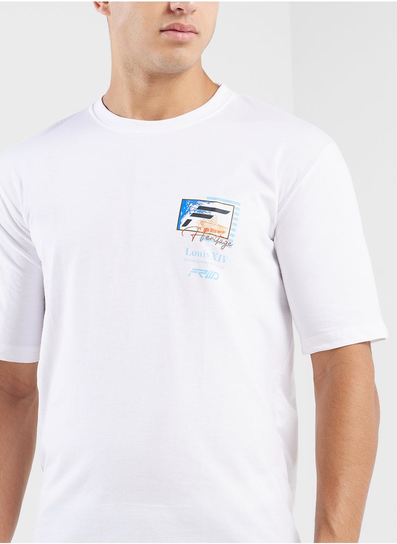 FRWD - Scribble Oversized Tee - Image 1