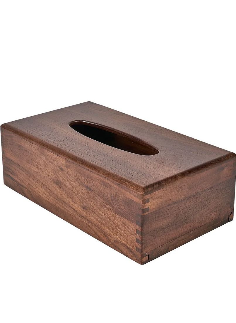 wooden tissue box cover