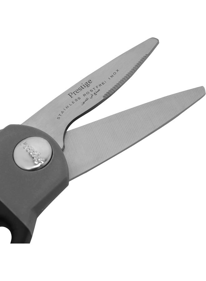 Prestige Progrip Poultry Scissors Silver/Grey 1.8x22x8.4cm - Image 5
