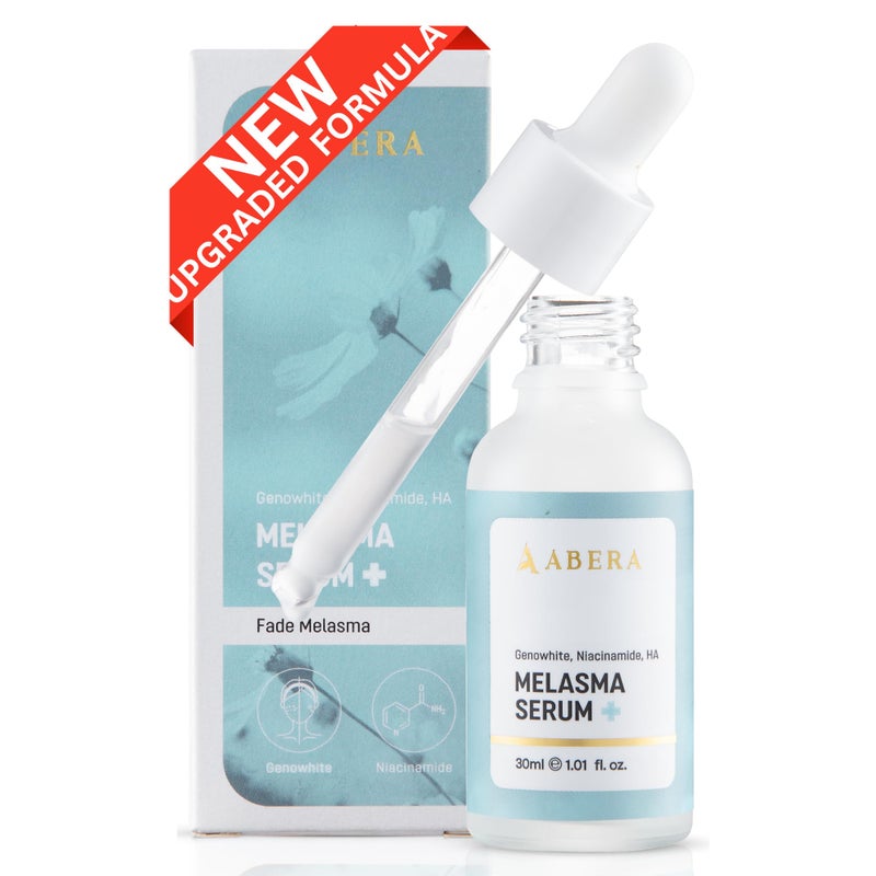 Abera Melasma Serum Plus Melasma Treatment for Face Dark Spot Corrector Serum Melasma Dark Spot Remover Sun Spot Age Spot Brown Spot Remover for Men Women 1 FL OZ