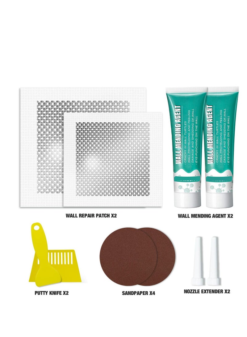 Y&D Drywall Repair Kit Wall Mending Agent Large Hole Patch Easy to Fill Holes in Home and Quick Crack Plaster  - Image 3