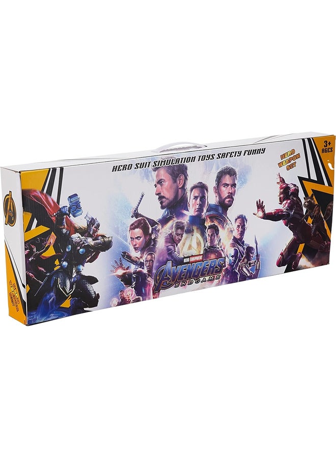 Avengers Captain America Hero Set with Mask and Shield - MYX089D - Image 2